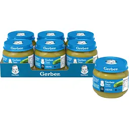 Пюре Gerber Кабачок, 240 г (3 шт. по 80 г) - мініатюра 5
