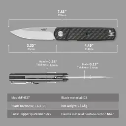 Ніж Firebird FH927-CF - мініатюра 6