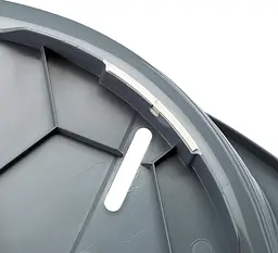Пластиковий лежак для собак та котів Ferplast Siesta Deluxe 8 сірий 82х59.5х25 см 70208947 - мініатюра 7