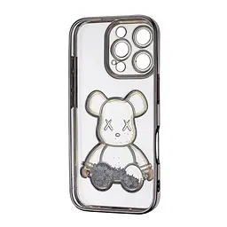 Чохол Shining Bear Case Protected Camera iPhone 16 Pro Black - мініатюра 3