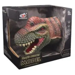 Іграшка на руку Dino Toys Динозавр коричнево-зелений