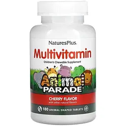 Вітамінно-мінеральний комплекс Nature's Plus Animal Parade 180 chewtab (1086-2023-10-3455)