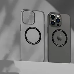 Ультратонкий чохол CasePro Ultra Thin MagSafe із захистом камери Black для iPhone 14 Plus - мініатюра 2
