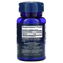 Натуральна добавка Life Extension Melatonin 3 mg, 60 льодяників - мініатюра 2