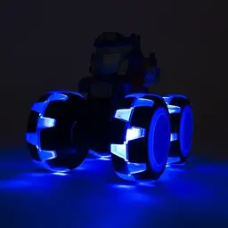 Іграшкова машинка John Deere Kids Monster Treads Оптимус Прайм з великими колесами що світяться (47423) - мініатюра 3