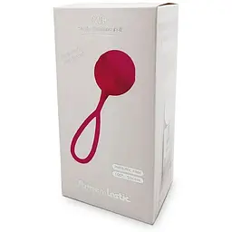 Вагінальні кульки Adrien Lastic Geisha Lastic Balls Mía Magenta (L) діаметр 4 см 42 г - мініатюра 2