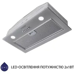 Витяжка Minola HBI 5262 GR Glass 700 LED вбудована - мініатюра 2