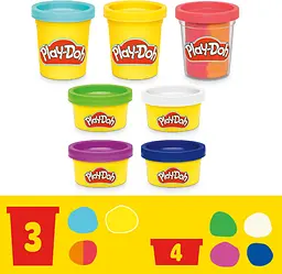 Набір для творчості Hasbro з масою для ліплення Play-Doh Вулканічна пригода зі скарбами (F8789) - мініатюра 5
