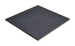 Душовий піддон Radaway Kyntos C 90x90 колір антрацит HKC9090-64