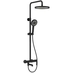 Душова система Koer KB-56029-05 3 функції Black KR5490, Чорний матовий