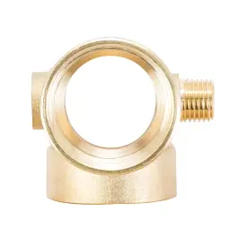 З"єднувач п'яти вивідний 80мм 1"м×1"F×1"F×1/4"M×1/4" F∠180° AQUATICA (779599) - мініатюра 4