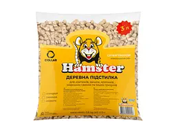 Наповнювач для туалету Hamster Деревний вбирний 800 г (3541)