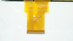 Тачскрін (сенсорне скло) для YH-F900H YJ164FPC-V0 9 зовнішній розмір 232*141 мм робочий розмір 198*112 мм 50 pin чорний - мініатюра 3