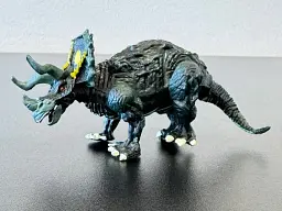 Фигурка динозавра Трицератопс желто-зеленый Dino Toys 56597 - миниатюра 2