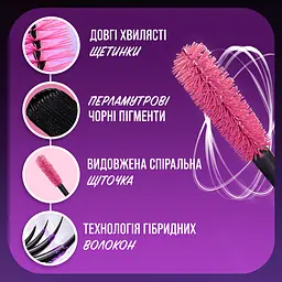 Туш для вій Maybelline New York The Falsies Surreal об'єм та подовження вій 10 мл (B3492200) - мініатюра 6