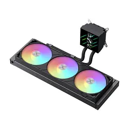 Система рідинного охолодження Gamemax GLACIER 360 LCD BK - мініатюра 6