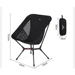 Стілець складаний ультралегкий Naturehike CNK2550JJ013 Yamami YL01 оливковий - мініатюра 12