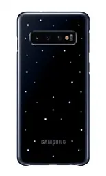 Чохол протиударний Official LED Cover EF-KG973CBEGRU для Samsung Galaxy S10 (6.1") Black