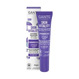 БІО-Сироватка для шкіри навколо очей проти зморшок Skin vitality розгладжуюча SANTE 15 мл
