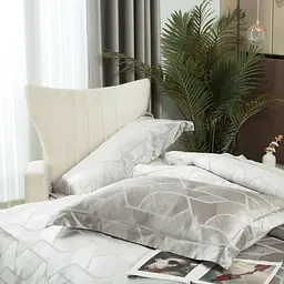 Постельное белье евро Love You Жаккард 2-63 62030 200х220 см - миниатюра 5