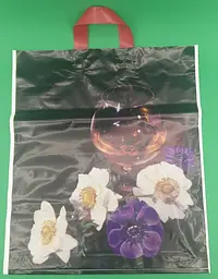 Пакет із петльовою ручкою (42*50+3) "Троянда-Бокал" ХВГ (25 шт.) - мініатюра 4