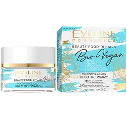Глибоко зволожуючий крем для обличчя Eveline Beauty Food-Rituals Bio Vegan, 50 мл - мініатюра 2