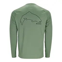 Кофта Simms Tech Tee Artist Series Olive XL (1102-13533-2037-50) - мініатюра 2