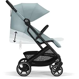 Коляска Cybex Beezy Stormy Blue (з бампером) (524000167) - мініатюра 5