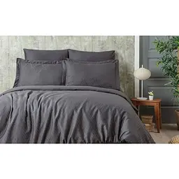 Постільна білизна Tivolyo Home Diamon Antrasit Жаккард Tivoli Home pbe0051560