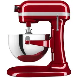 Кухонна машина KitchenAid Heavy Duty 5KSM55SXXEER з підйомною чашею 5.2 л червона (5KSM55SXXEER) - мініатюра 6