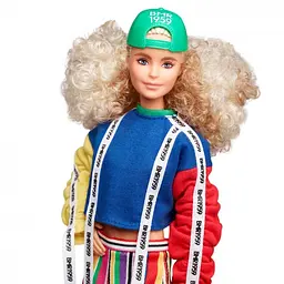 Коллекционная кукла Barbie BMR 1959 кучерявая блондинка (GHT92) - мініатюра 4