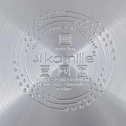 Каструля індукційна Casserote із нержавіючої сталі зі скляною кришкою Kamille Ø18х10 см kuh0007837 - мініатюра 8
