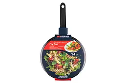 Сковорода Ardesto з кришкою Gemini Gourmet Aosta 24см алюміній чорний kuh0014475 - мініатюра 4