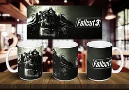Чашка "Fallout 3" 425 мл Темно-синя