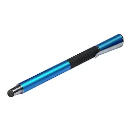 Стилус ємнісний, високоточний, Jot Pro двосторонній, алюмінієвий, з кріпленням, блакитний