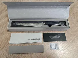 Ніж універсальний Damascus DK-LKB 5007 VG-10 дамаська сталь 67 шарів лезо 13 см - мініатюра 10