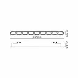 Світильник МАГНІТНИЙ трековий VIDEX LD19B 18W 4000K 48V Black VIDEX (28021-000) - мініатюра 8