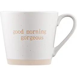 Чашка Ardesto Good Morning 370 мл біла (AR3031)