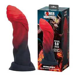 Фалоімітатор Power Monsters Infernal Goliath, 25 см (мульті)