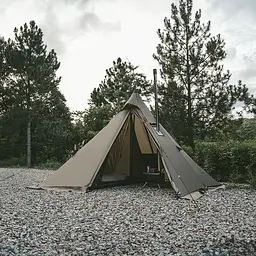 Похідний одномісний намет з гострою верхівкою Naturehike CNK2300ZP025 (Коричнева) - мініатюра 9