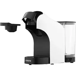 Кавоварка Ardesto YCM-CNDE, White / Black 1400W капсульна 0.8 л капсули Nespresso Nescafe Dolce Gusto мелена кава - мініатюра 2