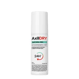 Натуральний дезодорант-спрей AxillDRY Natural Deo 24 години, 110 мл