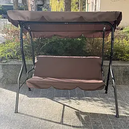 Садова гойдалка 4Р Garden тримісна 180х110см - мініатюра 10
