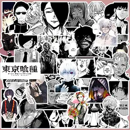 Стікерпак GeekLand Tokyo Ghoul 50 штук - мініатюра 2