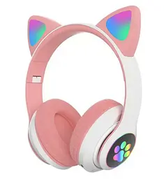 bezdrotovi-dytiachi-navushnyky-cat-ear-stn-28-z-kotiachymy-vushkamy-shcho-svitiatsia-bluetooth-rozhevi