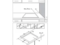 Варильна поверхня Samsung NZ64T3506AK/WT - мініатюра 4