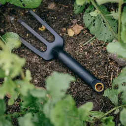 Вилка садова Fiskars Solid 8 см, три зуба, 1000696 (1072103) - мініатюра 4