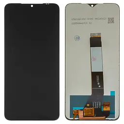 Дисплей для Xiaomi Poco M3, Redmi 9T, чорний, без рамки, High