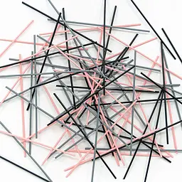 Набір стрижнів для 3D ручки 3Doodler Start 75 шт Чорний/Рожевий/Сірий [3DS-ECO-MIX3-75] [113403] - мініатюра 3