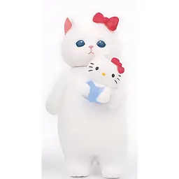 Фігурка Sanrio Mofusand​ Кіт у костюмі Хеллоу Кітті Hello Kitty 6 см CH HK C 03